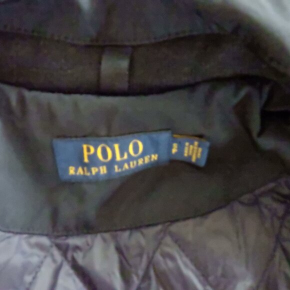 Vintage Polo Ralph Lauren Men's Nylon Lined Bomber Jacket Size Small Blue - Picture 7 of 14